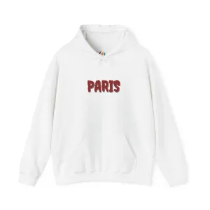 White Paris Pullover Hoodie – Chic, Cozy, and Iconic (S-5XL)