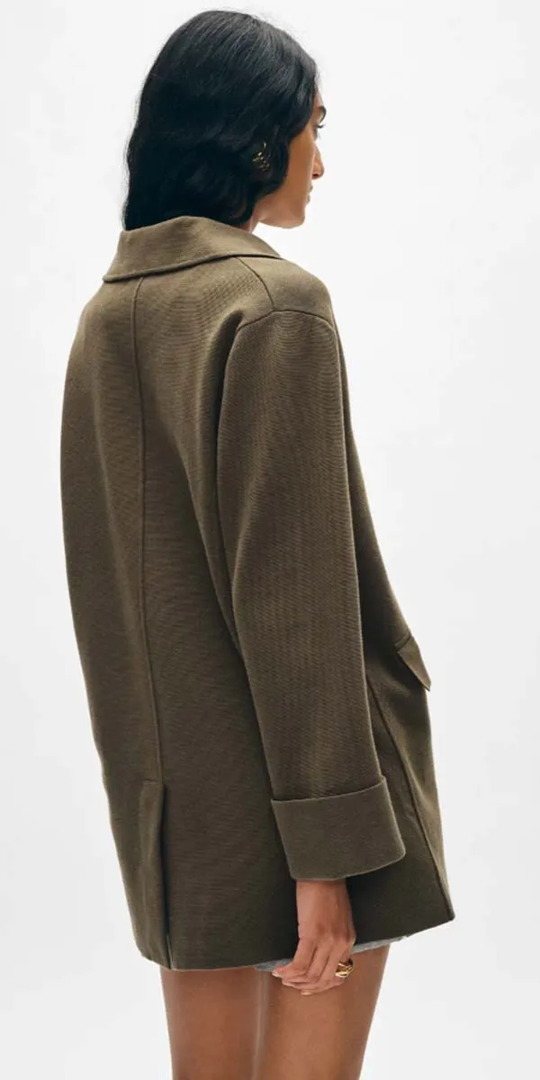 White   Warren Cotton Blazer