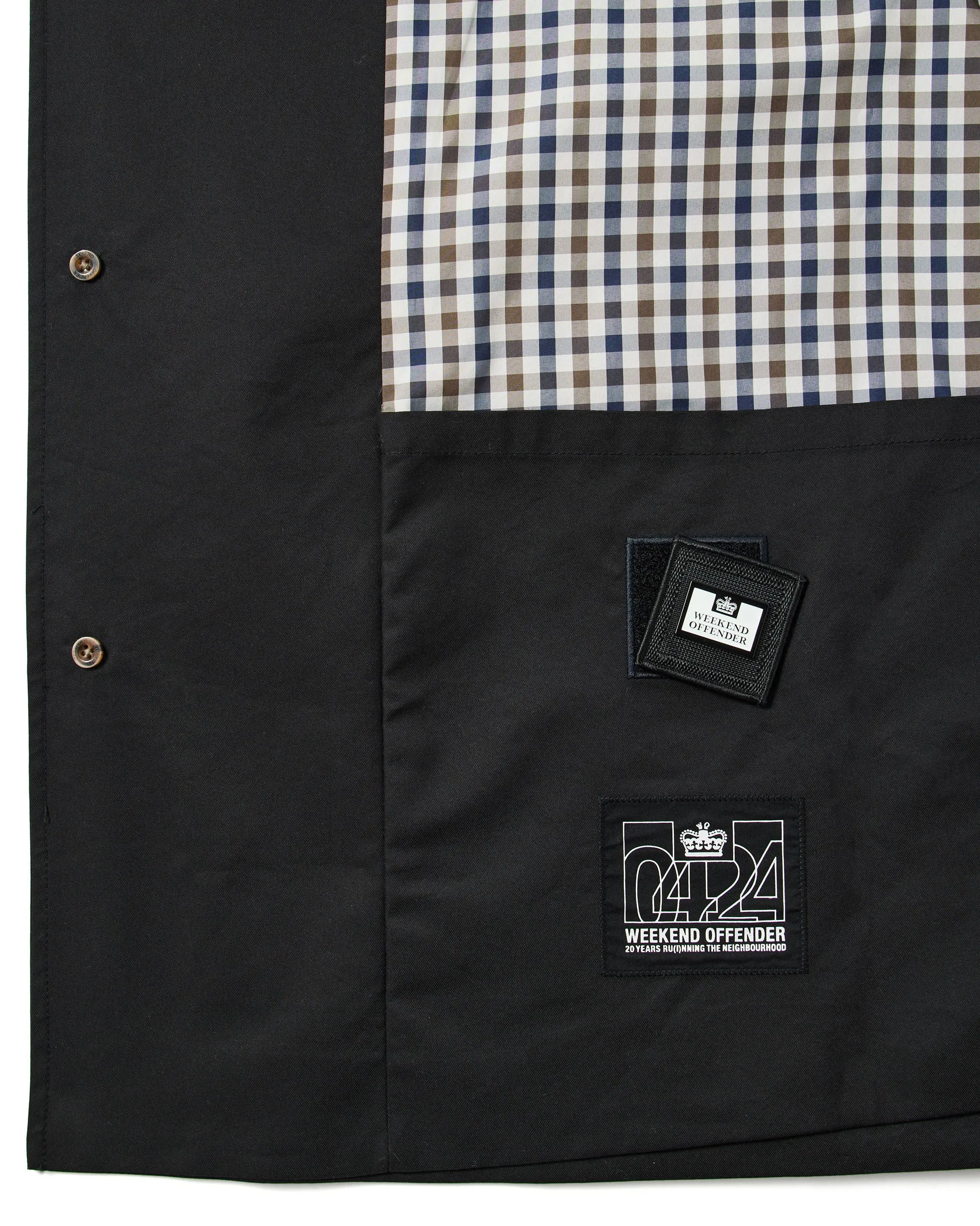 Whitehouse Mac Jacket Black/House Check