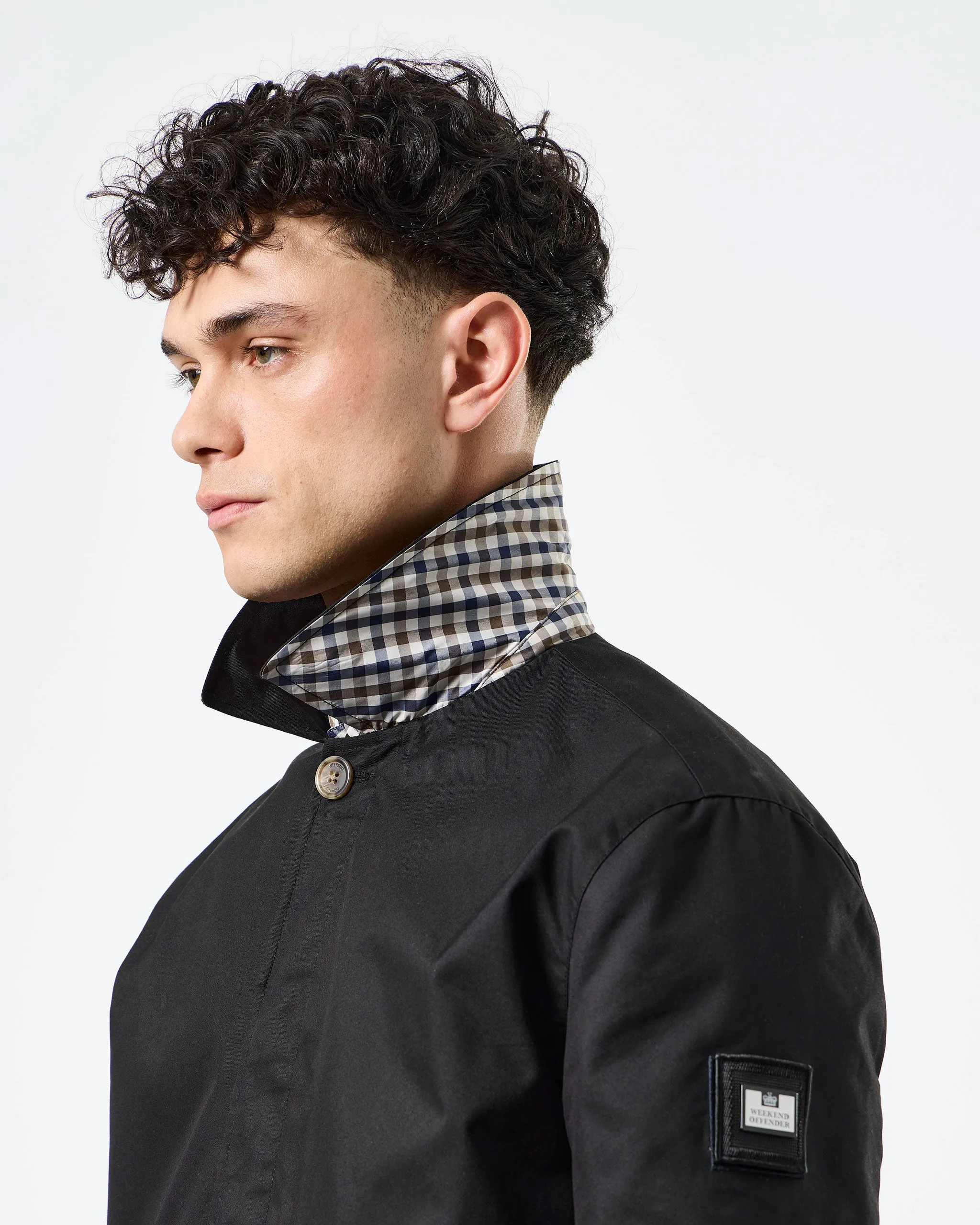 Whitehouse Mac Jacket Black/House Check