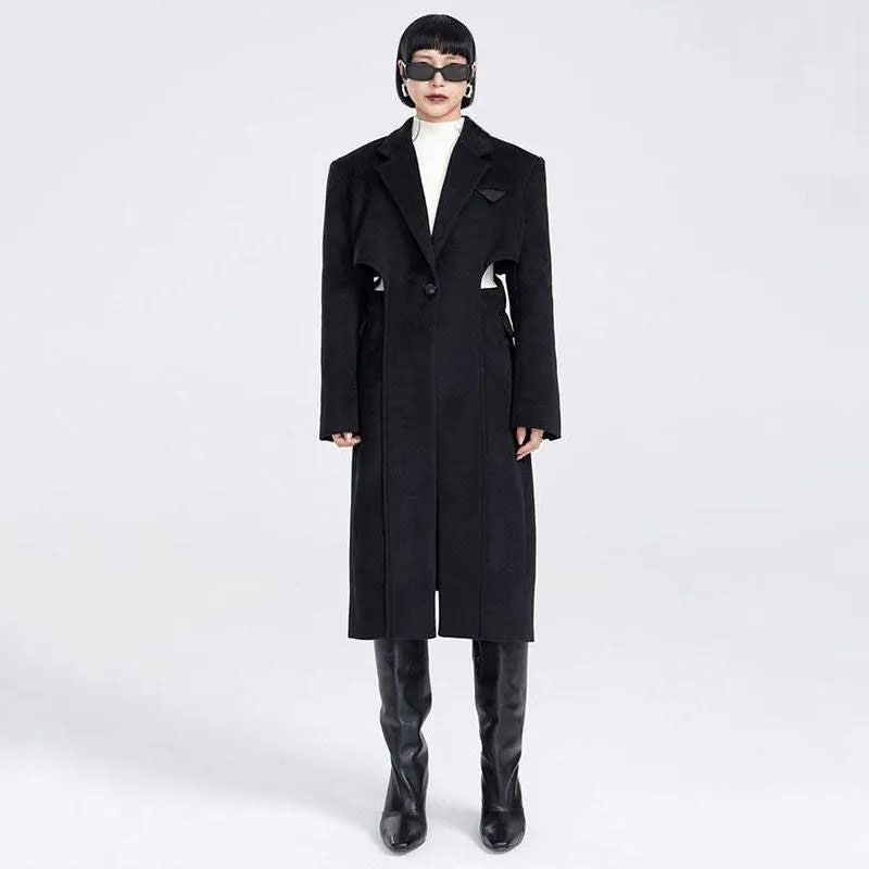 Women's Chic Autumn/Winter Woolen Overcoat