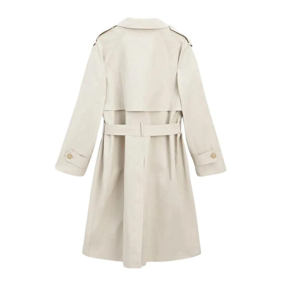 Women's Classic Beige Trench Coat