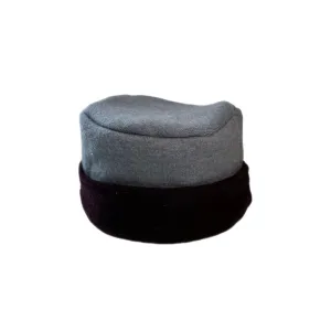 Women's Grey & Purple Hat - 23 | One Size
