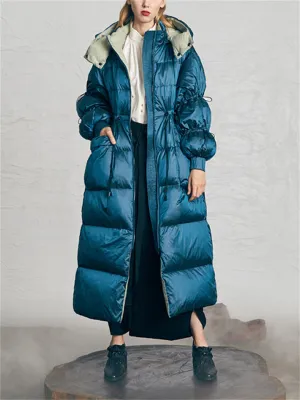 Women's Oversized Thermal Outer Space Down Coat