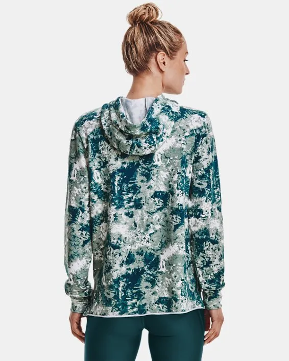 WOMEN'S RIVAL TERRY PRINTED HOODIE